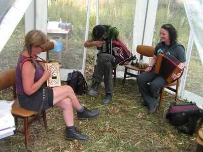 the music tent
