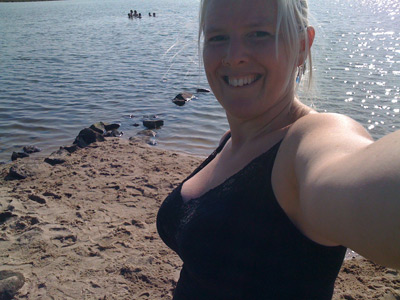 Swimming in the reservoir