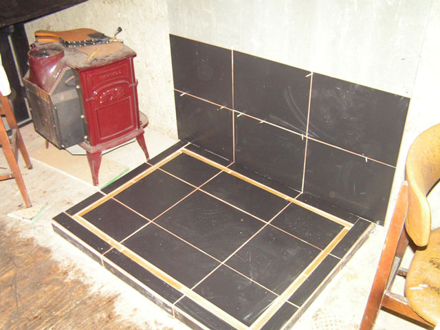 stove plinth