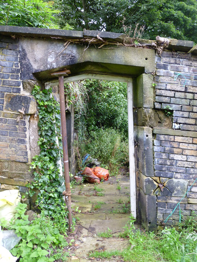 the "secret garden" door