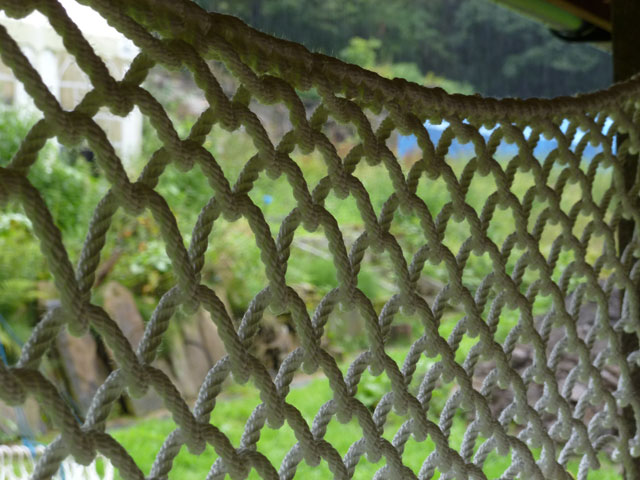 the pattern of the hammock