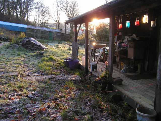 frosty view