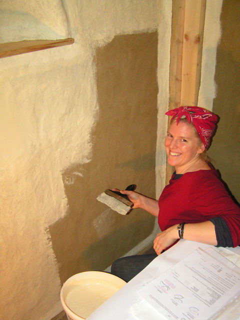 painting the walls