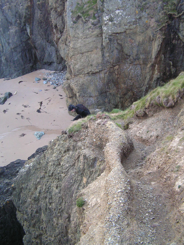 the cliff path