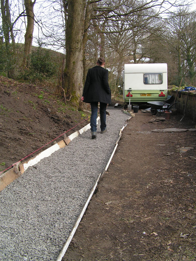 the finished path