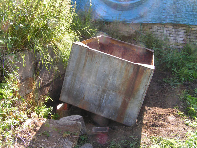the water tank