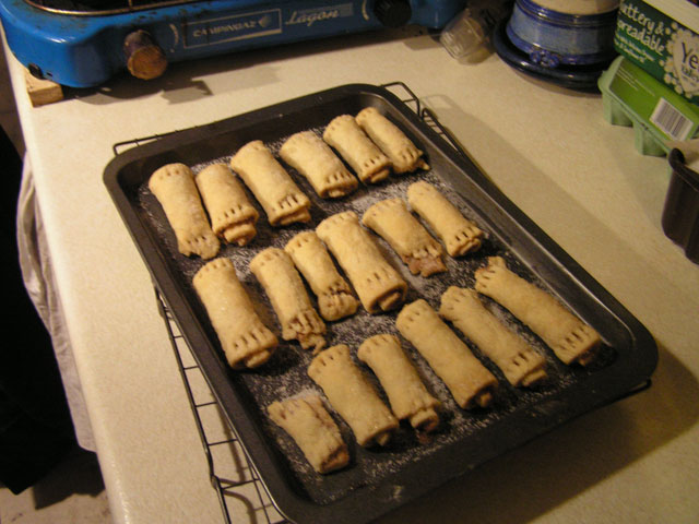 finger cookies